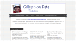 Desktop Screenshot of gilliganondata.com
